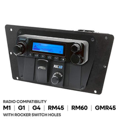 Rugged Yamaha YXZ Multi-Mount - Rugged M1/G1/G4/RM45/RM60/GMR45 with Switch Holes