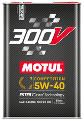 Motul 300V COMPETITION 5W-40 4X5L Engine Oil 110818