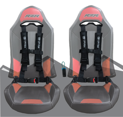 RZR 4-Point Harness Seat Pass Through Kit (2 Seats) with Override Clip