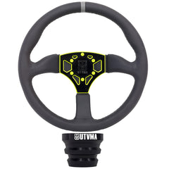 Octane Leather Steering Wheel With Hub - UTVMA