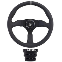 Octane Leather Steering Wheel With Hub - UTVMA