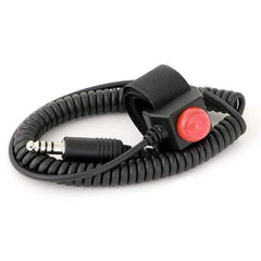 Rugged Quick Disconnect Push to Talk Buttons - Complete Hole Mount Quick Disconnect PTT Kit
