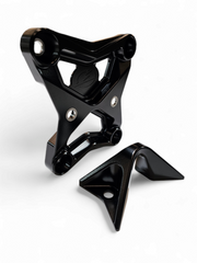 Elektric Offroad 2017-2021 Can Am X3 Maverick EOD Radius Rod Plate with Tow Hook Black