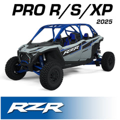 Rugged 2025 Polaris RZR Pro XP Pro R and Pro S - Complete Communication Kit with Bluetooth Intercom and 2-Way Radio - 696 PLUS Remote Head / M1 VHF Business Band
