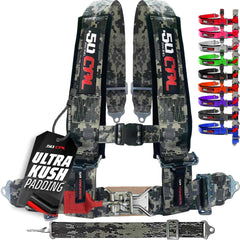 2" 5 Point Racing Harness – Pro Series Race Latch | 50 Caliber Racing