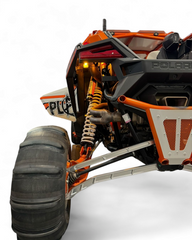 Elektric Offroad 2022 to Current Polaris RZR Pro R, Pro S, Turbo R High Clearance Radius Rods in Clear Finish