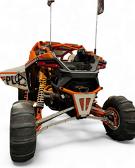 Elektric Offroad 2022 to Current Polaris RZR Pro R, Pro S, Turbo R High Clearance Radius Rods in Clear Finish