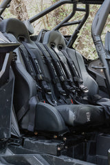 RZR 4 PRO (Turbo R, Pro R, Pro) Rear Bench Seat W Harnesses (2020-2024) - UTVMA