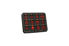 UTV Stereo Switch-Pros® RCR-FORCE® 12 Switch Panel Power System