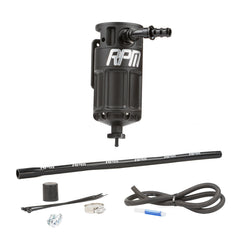 RPM Polaris RZR Turbo, XPT, Turbo R, Pro S, & Pro XP 4-Stage Oil Catch Can Kit