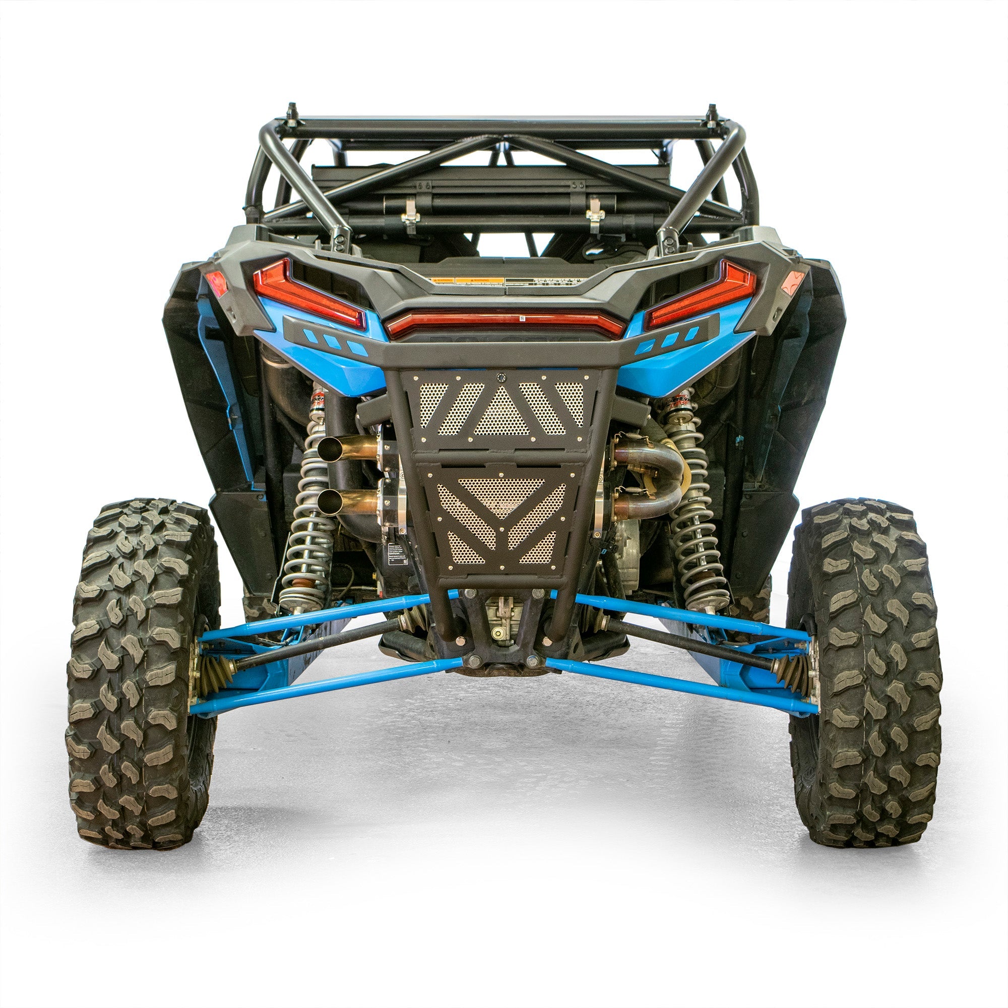 RZR XP 1000 rear bumper installed on vehicle