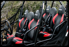 RZR 4 800 Bump Seats Set (Front and Rear) - UTVMA