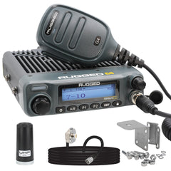 Rugged Radio Kit Lite - Rambler G4 GMRS Band Mobile Radio with Stealth Antenna