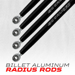 RZR Turbo S CNC Billet Radius Rods