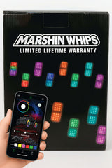 Marshin Whips Roswell X-2 Billet RV Rock Lights | 24 Pod Kit