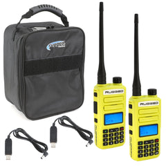 Rugged GO BAG - High Visibility GMR2 PLUS Emergency Radio Bundle