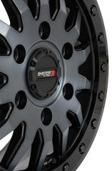 SYSTEM 3 SB8 WHEEL 15X10 5+5 (0MM) 5/4.5 MATTE BRUSHED GREY