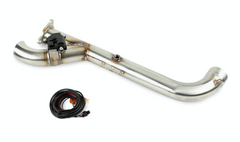 Trinity Racing SIDE PIECE Header Pipe with Electronic Cutout - RZR Turbo