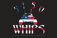5150 Whips Flag with American Logo