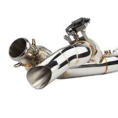 RPM Maverick R Side Exit E-Valve Down Pipe - 2 Seat & MAX