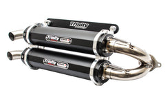 Trinity Racing RZR PRO XP / TURBO R EXHAUST - STAINLESS STEEL - SLIP ON