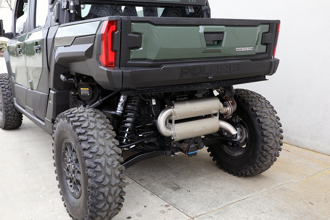 POLARIS XPEDITION DUAL MUFFLER EXHAUST - QUIET SLIP ON