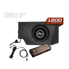 UTV Stereo Can-Am® Defender 1200W Single Driver Side 10" Subwoofer Kit | UTVS-DEF-SUB-1200-DRIVER