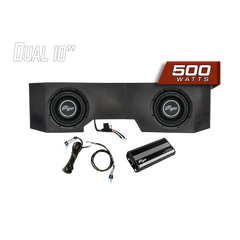 UTV Stereo Can-Am® Defender 500W Dual 10" Subwoofer Kit | UTVS-DEF-SUB-500-2