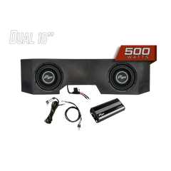 UTV Stereo Can-Am® Defender 500W Dual 10" Subwoofer Kit | UTVS-DEF-SUB-500-2