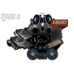 UTV Stereo Can-Am® Maverick R Elite Series Stage 6 Stereo Kit | UTVS-R-S6-E