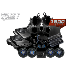 UTV Stereo Can-Am® Maverick R Signature Series Stage 7 Stereo Kit | UTVS-R-S7-S
