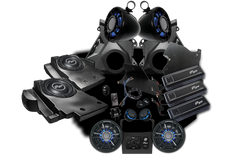 UTV Stereo Can-Am® Maverick R Signature Series Stage 8 Stereo Kit | UTVS-R-S8-S