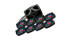 UTV Stereo RGBW Rock Light Kit - 8pcs | UTVS-RLKIT8