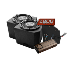 UTV Stereo Polaris® Ranger 1200W Dual 10" Subwoofer Kit | UTVS-RNG-SUB-1200-2