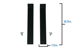 UTV Stereo '14-'18 RZR® Amplifier Straps (Pair) | UTVS-RZR-AMP-STRAP-1418