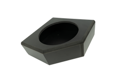 UTV Stereo '17+ Can-Am® X3 Rear Low-Profile Driver Side 10” Subwoofer Enclosure – Unloaded | UTVS-X3-ENC-LP-RDRIVER