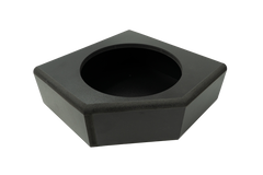 UTV Stereo '17+ Can-Am® X3 Rear Low-Profile Driver Side 10” Subwoofer Enclosure – Unloaded | UTVS-X3-ENC-LP-RDRIVER