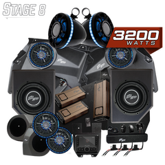 UTV Stereo Can-Am® X3 Elite Series Stage 8 Stereo Kit | UTVS-X3-S8-E