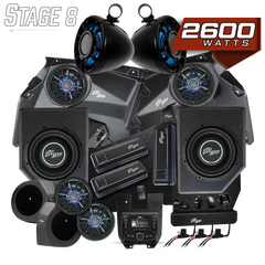 UTV Stereo Can-Am® X3 Signature Series Stage 8 Stereo Kit | UTVS-X3-S8-S