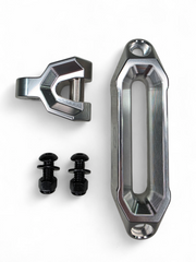 Elektric Offroad Winch Hawse Fairlead and Hook Combo (Clear)