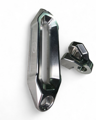 Tow hook detail on EOD winch fairlead and hook combo, clear