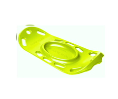 Fluorescent Green Safe Sled Offroad Recovery Tool
