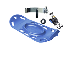 Blue Safe Sled Bundle - Mount and 2 Ratchet Straps