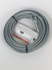 Warn WIRE ROPE ASSEMBLY 1/4 Inch Diameter x 50 Foot Length 100973