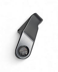 Stainless steel pin and clip detail on EOD winch hook, clear