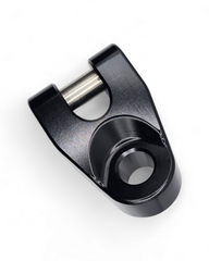 Winch Hook for EOD Billet and Amp Series Bumpers installed in hard anodized black