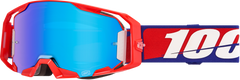 100-PERCENT ARMATIC GOGGLE BEST MIRROR BLUE LENS