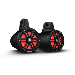 Rockford Fosgate M2 8in. Color Optix 2-Way Wake Tower Speakers (Pair) - Black M2WL-8B