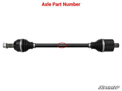 SuperATV Honda Heavy-Duty Replacement CV Joint Kit Rhino 2.0