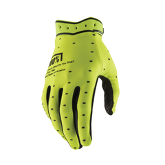 100-PERCENT RIDEFIT GLOVES FLO YELLOW 2X